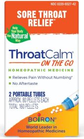 BOIRON: Throat Calm On-The-Go, 160 ea