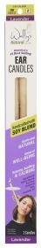 WALLY: Paraffin Ear Candles Lavender, 2 Candles