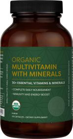 GLOBAL HEALING: Organic Multivitamin With Minerals, 120 cp