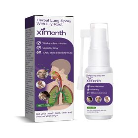 Ximonth Body Care Spray For Phlegm Relief Dry, Itchy Throat Exhalation Nasal Obstruction Body Care