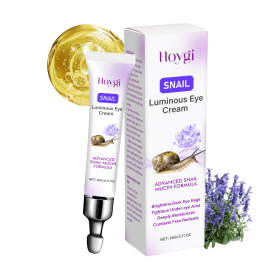 Hoygi Firming Care Eye Cream Snail Brightening Eye Cream Firming Tender And Smooth Skin Around Eyes Eye Cream