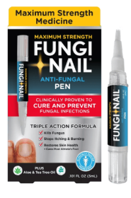 Fungi-Nail Max Strength Antifungal Pen Applicator Liquid, Tolnaftate, .1oz, 1 Count