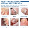 Ximonth Nighttime Renewal Fungal Nail Patches, And Thickening Gray Nail Insert Soft Nail Care Patch
