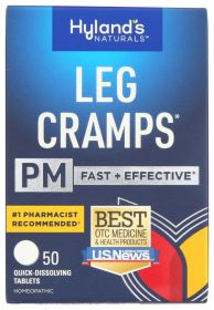 HYLAND: Leg Cramps PM Tablets, 50 tb