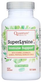QUANTUM: SuperLysinePlus Advanced Lysine Supplement, 180 tb