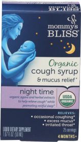 MOMMYS BLISS: Baby Cough Syrup Mucus Nighttme, 1.67 fo