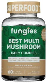 FUNGIES: Best Multi Mushroom Gummies, 60 pc