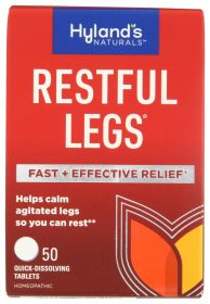 HYLAND: Restful Legs Tablets, 50 tb