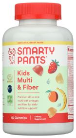 SMARTYPANTS: Kids Multi and Fiber, 120 pc