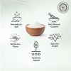 Himalayan White Salt by Pride Of India - 2.2Lbs - Rarest & Enriched W/84+ Natural Minerals- Low Sodium- Mineral Rich Nutrition and Enhanced Taste- Hea