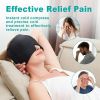 360Â° Massage Migraine Relief Hat Stress Relief Eye Mask Gel Hot Cold Therapy Headache Pain Relief Cap  Ice Head Wrap for Headache and Puffy Eyes