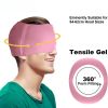 360Â° Massage Migraine Relief Hat Stress Relief Eye Mask Gel Hot Cold Therapy Headache Pain Relief Cap  Ice Head Wrap for Headache and Puffy Eyes